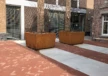 Amsterdam De Hallen Plantenbakken Cubic van Cortenstaal 2