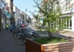 Demontabele plantenbakken bloembakken met houten zitting