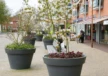 Burgum Winkelgebied Areka Plane Plus dubbelzits met comfort rugleuning square dubbel fietsbeugel straatmeubilair grijsen 6