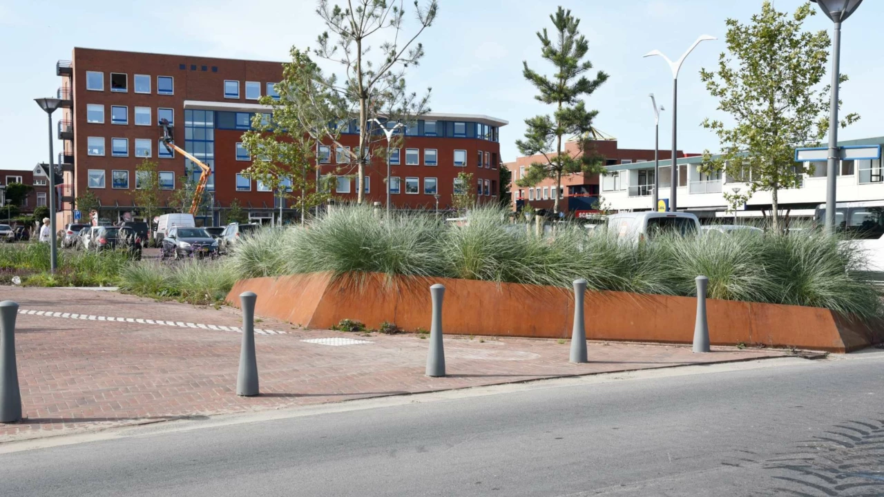 Delfzijl De Vennen HIR Cono afzetpaal 2