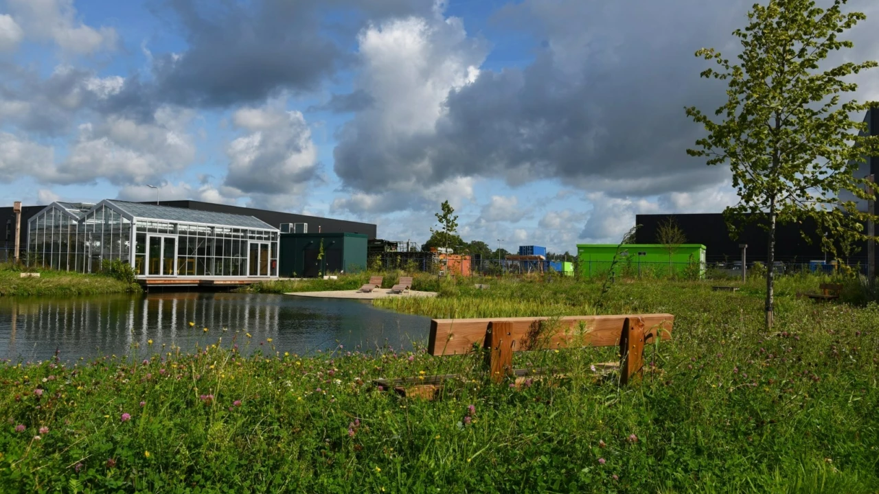 Groenlo BINX Smartility Sitzbank Natuur Comfort mit Rückenlehne 3