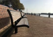 Hasselt Boulevard Zwarte Water Cruzado enkelzits met rugleuning hout 7