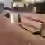 Hasselt Boulevard Zwarte Water Cruzado enkelzits met rugleuning hout 4