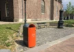 Abfallbehälter Column 200 Außenbereich Hummelo