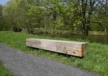 Parkbänke aus Metall: Untergestell Cortenstahl