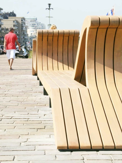 Golfbank maßgefertigt Boulevard Noordwijk