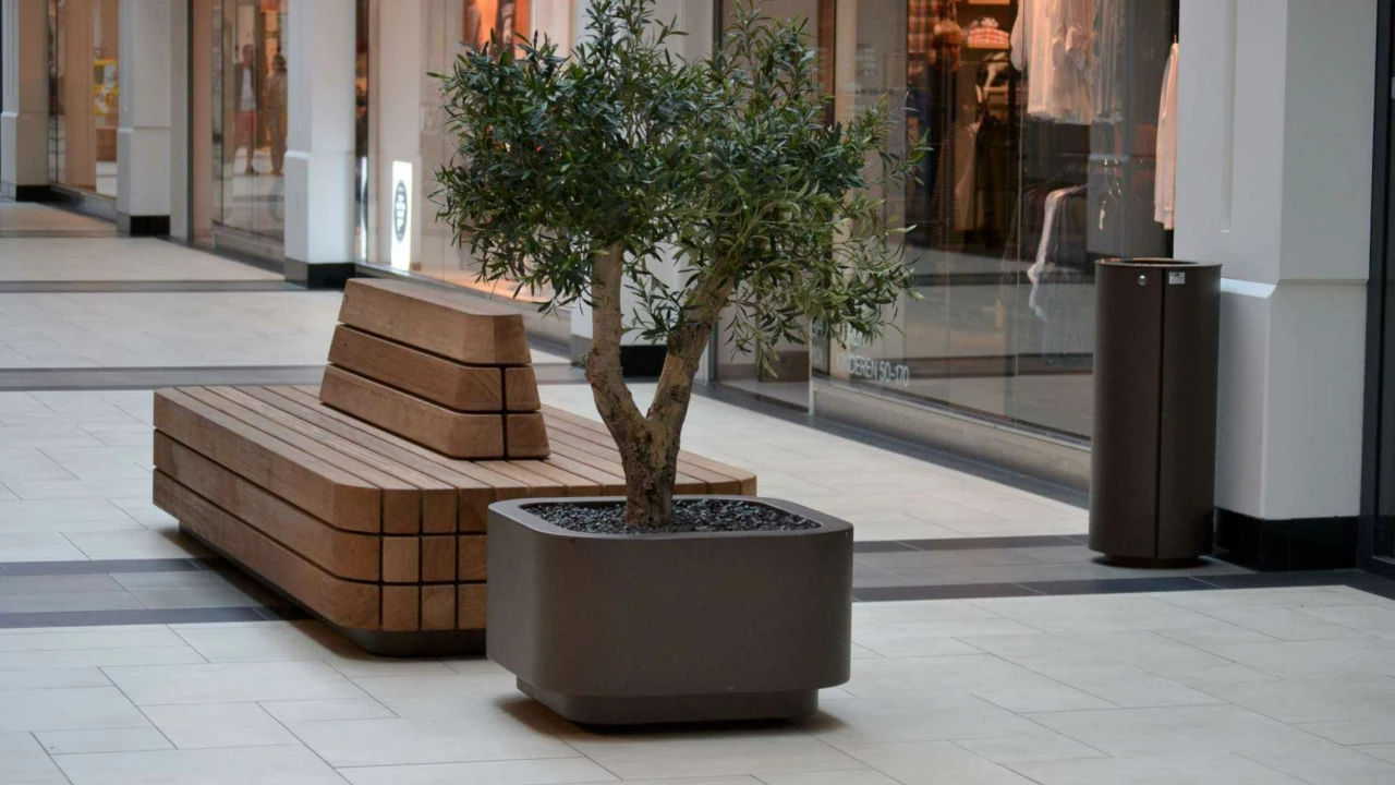 Oosterhout Winkelcentrum Arendshof Plane Solid Solid Plantenbak 5