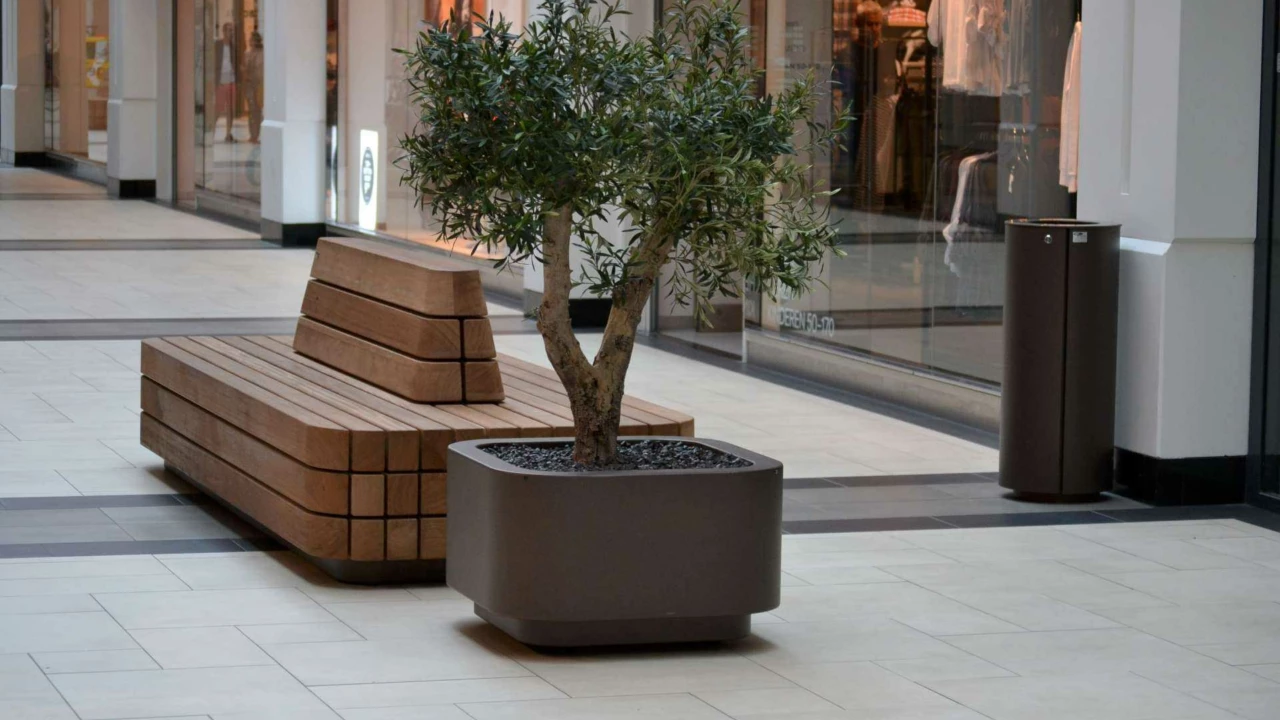 Oosterhout Winkelcentrum Arendshof Plane Solid Solid Plantenbak 5