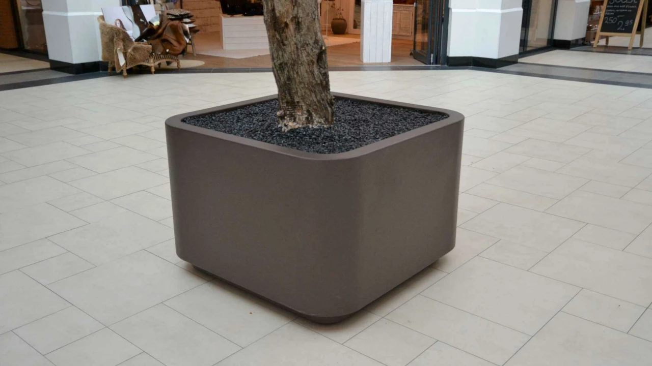 Oosterhout Winkelcentrum Arendshof Plane Solid Solid Plantenbak 6