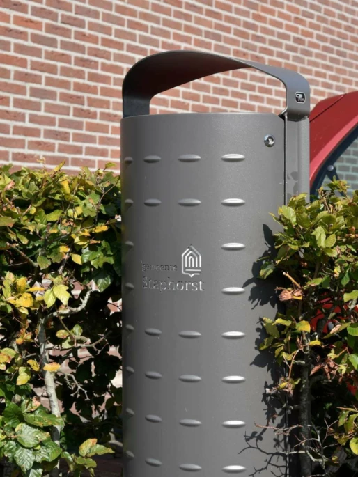 Afvalbak Constructo 102 met Staphorst logo