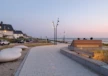Zandvoort Paulus Lootboulevard maatwerk Zitelement natuursteen met Led verlichtingjpg