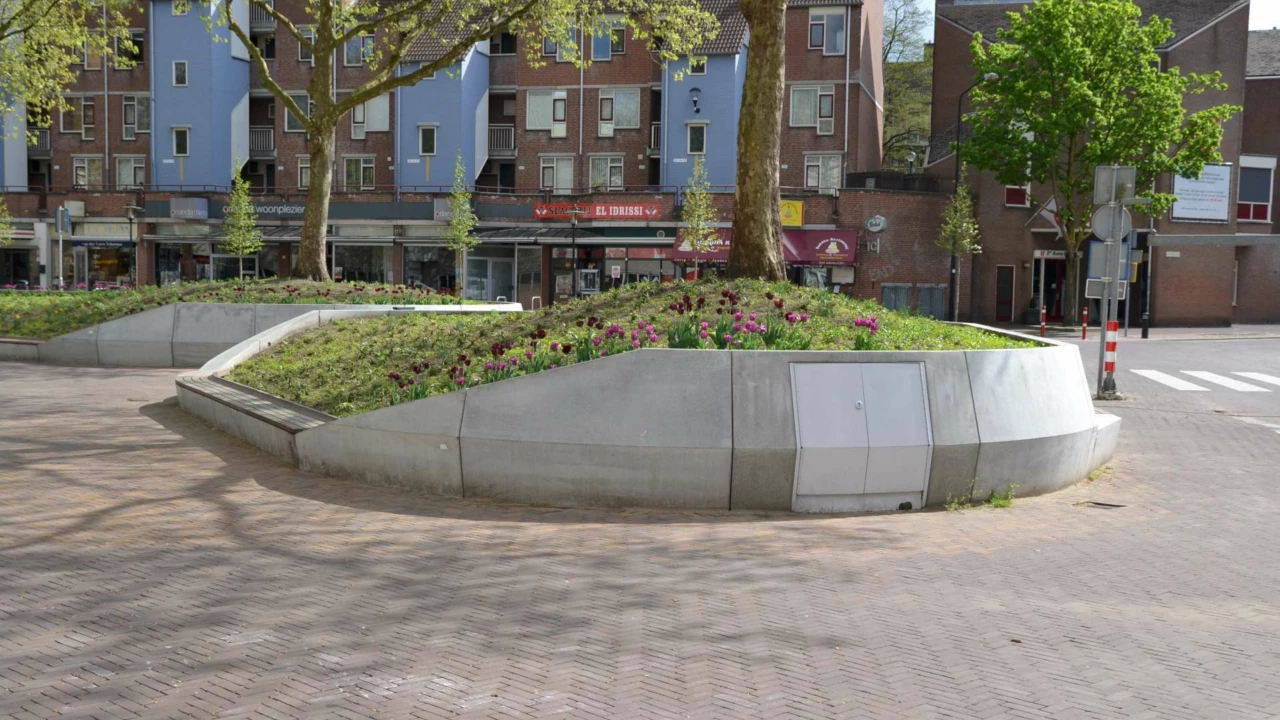 Marktplein Zeist Muurbank Constructo 102 Maatwerkbank voor Voorzieningenkast Nietje 6