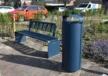 Afvalbak Constructo 72 en Bend enkelzits met rugleuning 6 1920