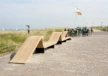 Noordwijk - Golfbank in stijl van Plane - Buitenbank in de openbare ruimte 3