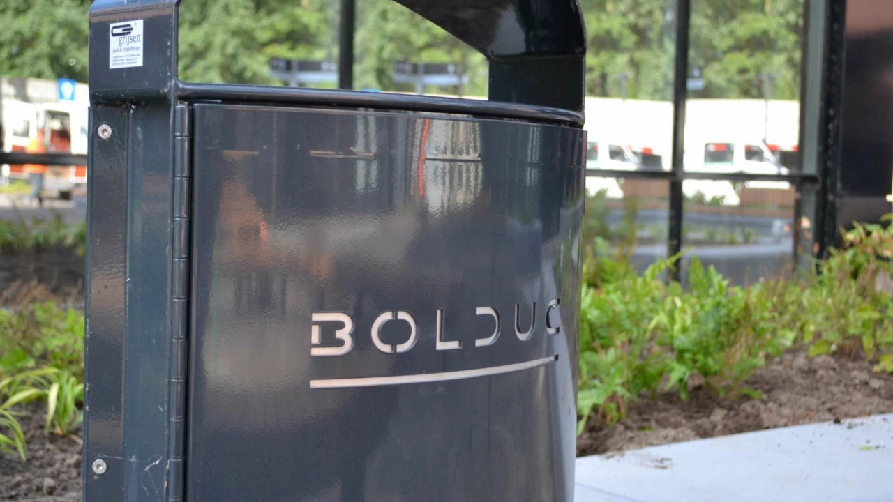 Abfallbehälter Constructo 50 personalisiert BolDuc 's-Hertogenbosch